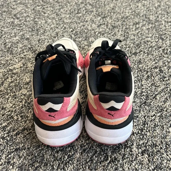 Puma RS-X3 Mesh Pop Sneakers in Pink & Cream - Picture 5 of 11